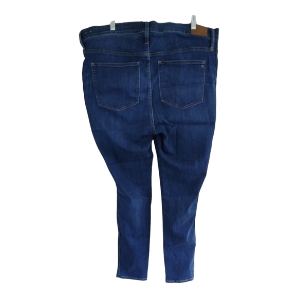 MADEWELL 10" High Rise Skinny Dark Wash Jeans Size 35 T - Picture 7 of 7